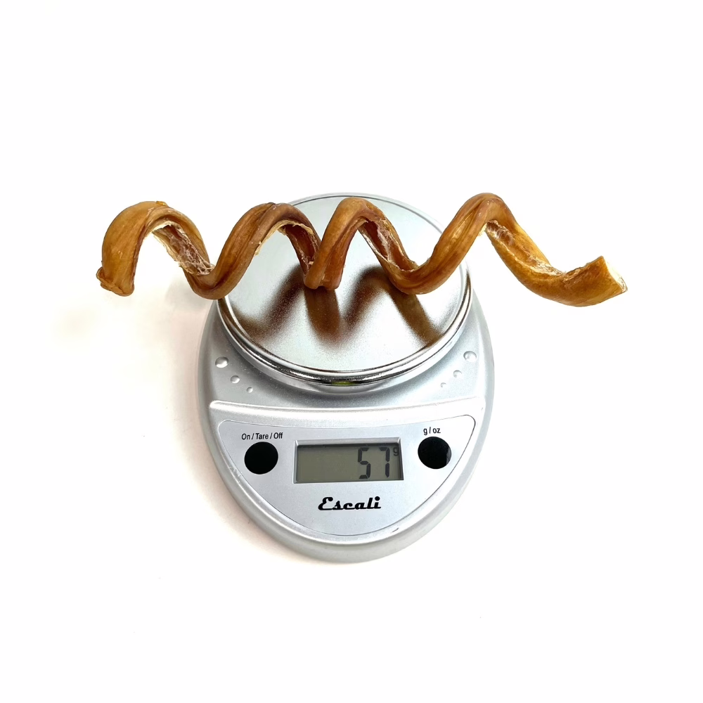 10" Bully Spiral | Thick (25-65g) | Low-Medium Odor 2 Bully spirals, low-medium odor, on a scale